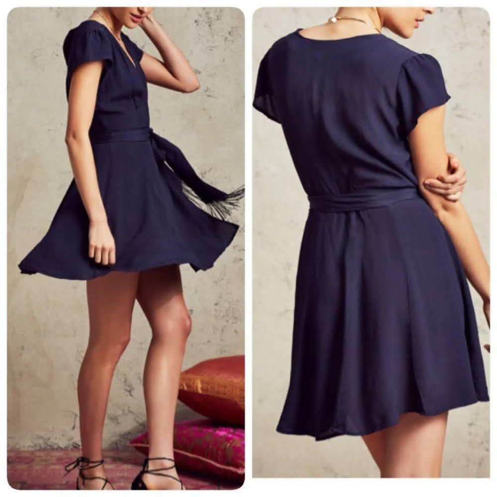 Tularosa Navy Mini Dress